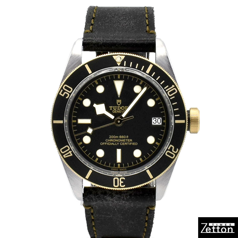 チューダー(チュードル)　TUDOR　ヘリテージ ブラックベイ S&G　Ref.79733N　ブラック　41mm　USED　中古