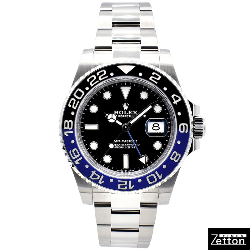 ロレックス　ROLEX　GMTマスター2　Ref.126710BLNR　ブルー/ブラックベゼル　40mm　USED　中古