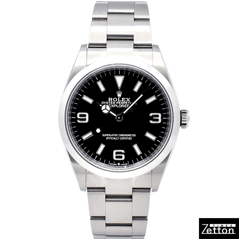 ロレックス　ROLEX　エクスプローラー 36　Ref.124270　36mm　ブラック　USED　中古