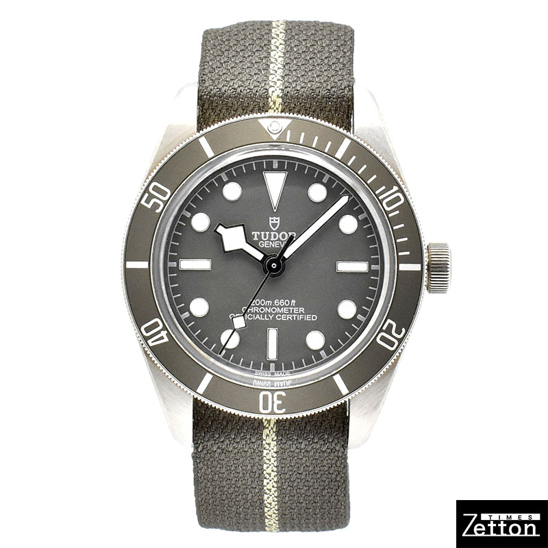 チューダー(チュードル)　TUDOR　ヘリテージ ブラックベイ フィフティエイト 925　Ref.79010SG　39mm　グレー　シルバー925　USED　中古