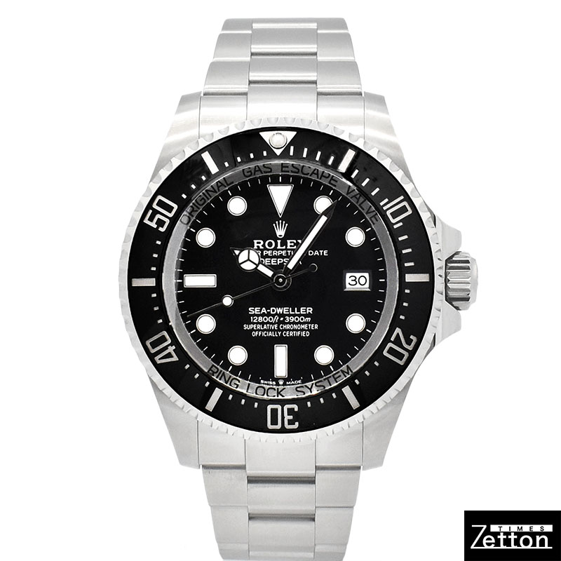 ロレックス　ROLEX　シードゥエラー ディープシー　Ref.136660　ブラック　44mm　USED　中古
