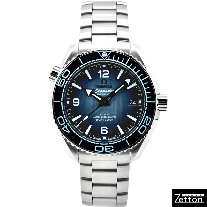 オメガ　OMEGA　シーマスター プラネットオーシャン マスタークロノメーター　215.30.40.20.03.002　サマーブルー　40mm　USED　中古