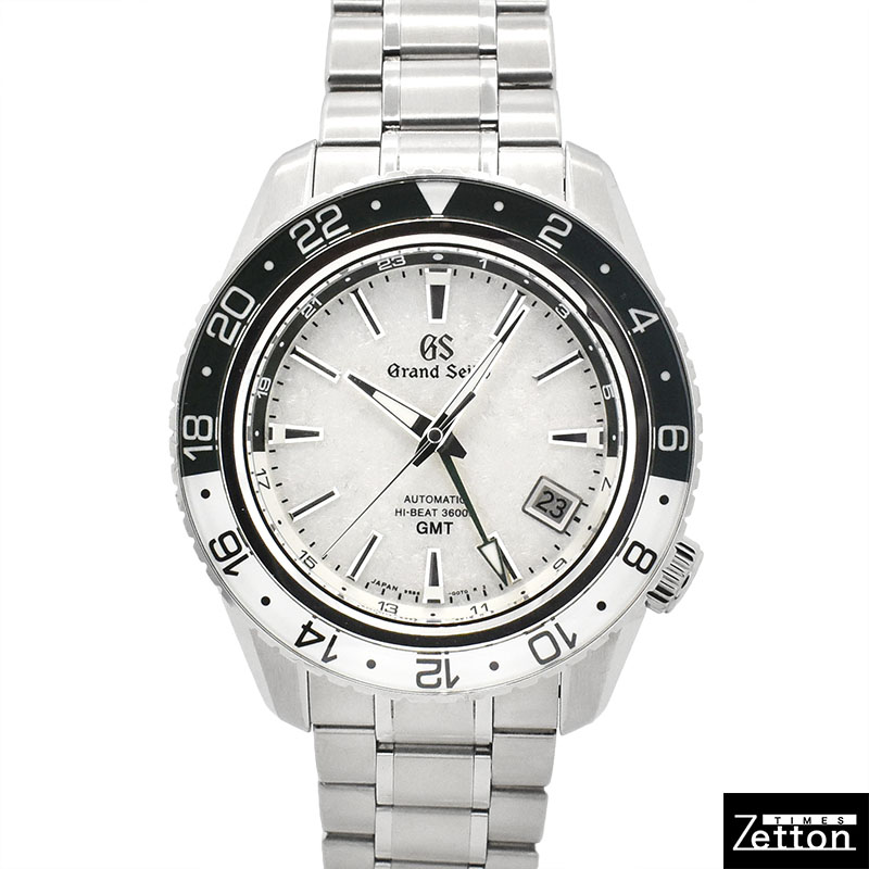 グランドセイコー　GRAND SEIKO　キャリバー9S メカニカル ハイビート36000 GMT 雪渓　SBGJ277　44.2mm　USED　中古