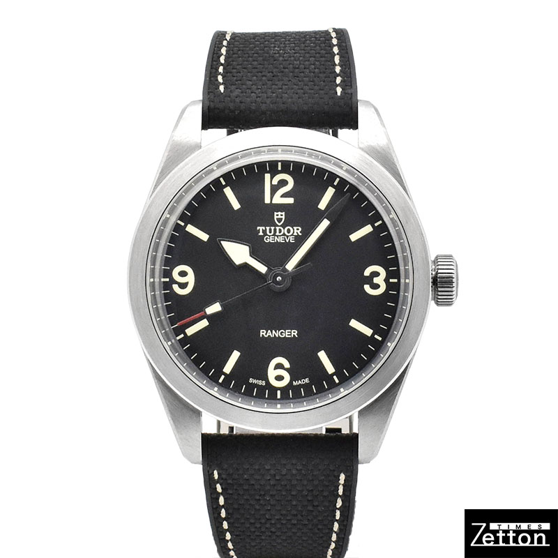 チューダー(チュードル)　TUDOR　レンジャー　Ref.79950　SS　39mm　自動巻　ブラック　未使用品