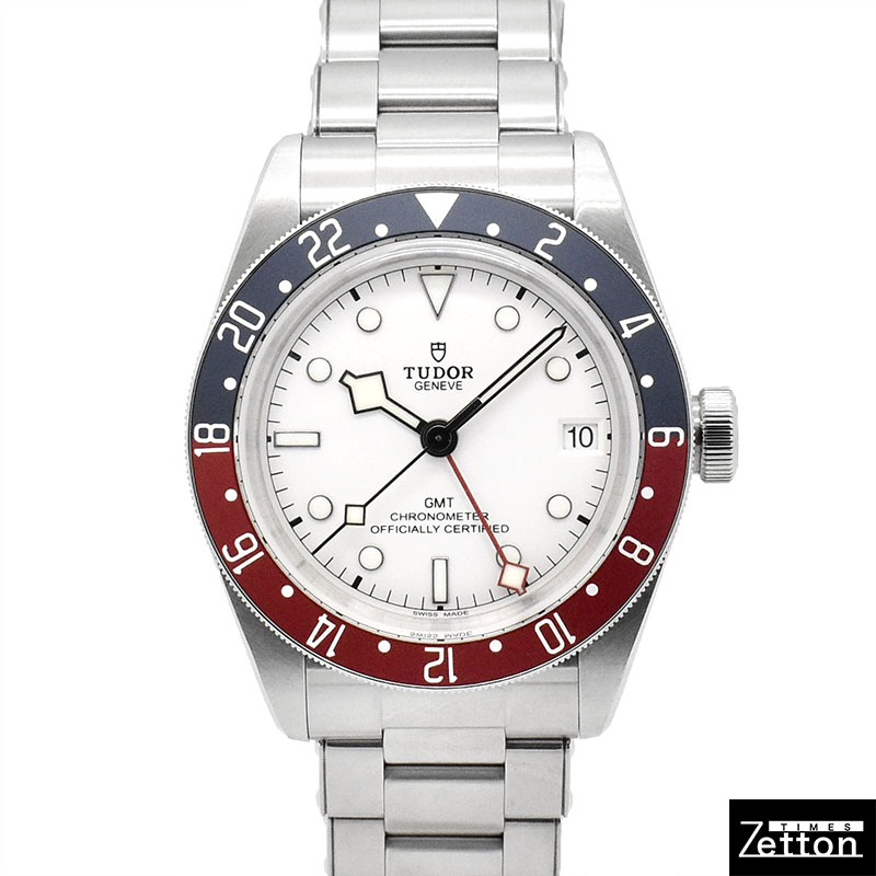 チューダー(チュードル)　TUDOR　ヘリテージ ブラックベイ GMT 青赤ベゼル　79830RB　41mm　オパライン　未使用品