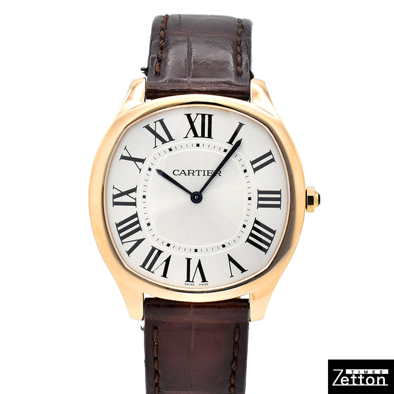 カルティエ　CARTIER　ドライブ ドゥ カルティエ　WGNM0006　39mm　18KPG　シルバー　USED　中古