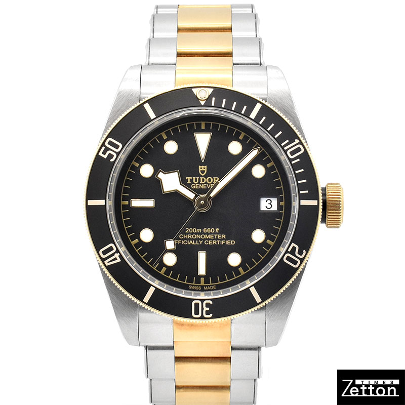 チューダー(チュードル)　TUDOR　ヘリテージ ブラックベイ S&G　Ref.79733N　ブラック　41mm　USED　中古