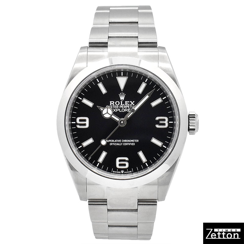 ロレックス　ROLEX　エクスプローラー40　Ref.224270　40mm　ブラック　USED　中古