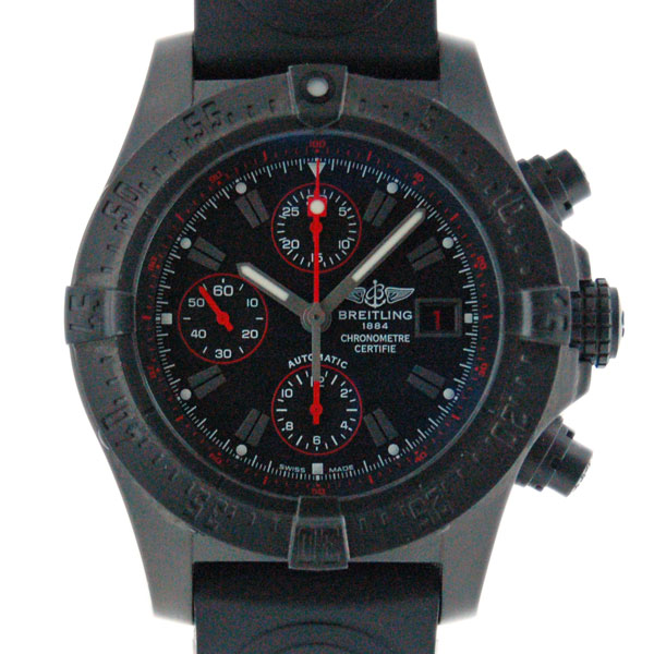 ブライトリング　BREITLING　アベンジャー　スカイランド　ブラックスティール　M13380　1000本限定　USED　中古