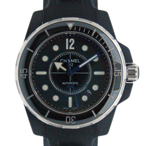 シャネル　CHANEL　J12　マリーン　42　H2558　ブラック　USED　中古
