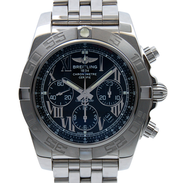 ブライトリング　BREITLING　クロノマット44　A012B56PA　ブラックローマ　SS　自動巻　USED　中古