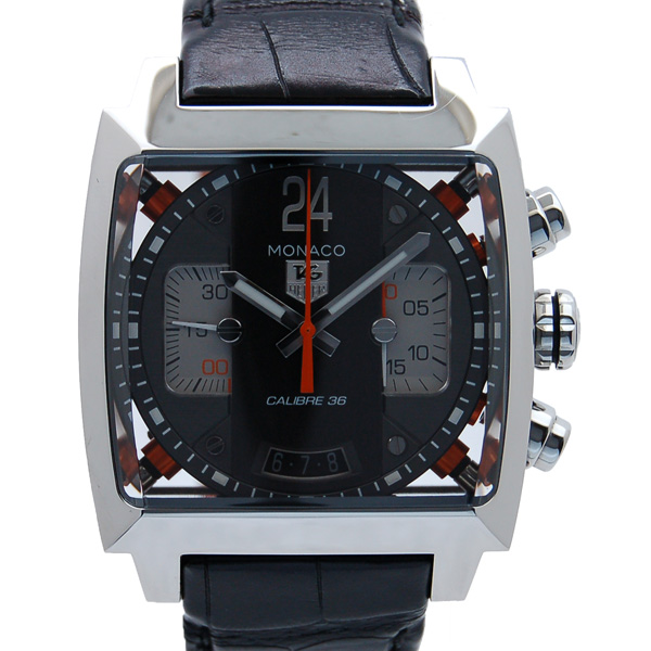 タグホイヤー　TAG HEUER　モナコ24　キャリバー36　クロノグラフ　CAL5112.FC6298　SS　40,5mm　USED　中古