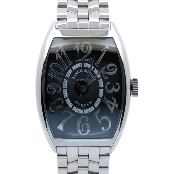 フランクミュラー　FRANCK MULLER　トノーカーベックス　レリーフ　6850SC REL　ブラック　USED　中古