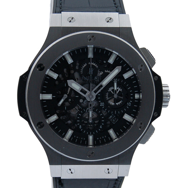 ウブロ　HUBLOT　ビッグバン　アエロバン　311.SX.1170.GR　SS　44mm　ブラック　USED　中古