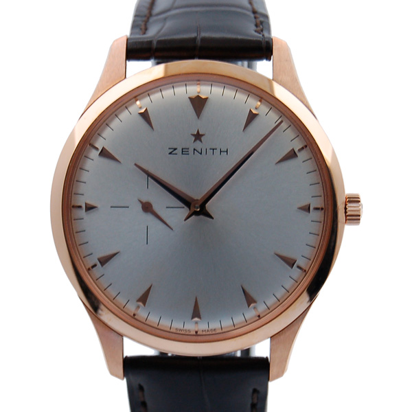 ゼニス　ZENITH　ヘリテージ　ウルトラシン　18.2010.681/01.C498　K18RG　40mm　シルバー　未使用品