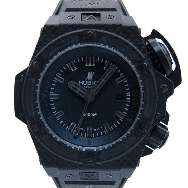 ウブロ　HUBLOT　キングパワー　オーシャノグラフィック4000　オールカーボン　731.QX.1140.RX　48mm　世界500本限定　USED　中古