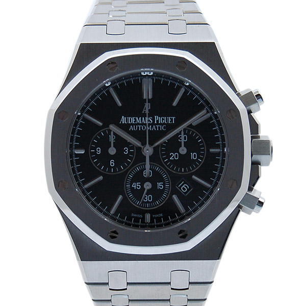 オーデマ・ピゲ　AUDEMARS PIGUET　ロイヤルオーク　クロノグラフ　26320ST.OO.1220ST.01　SS　41mm　ブラック　中古　USED