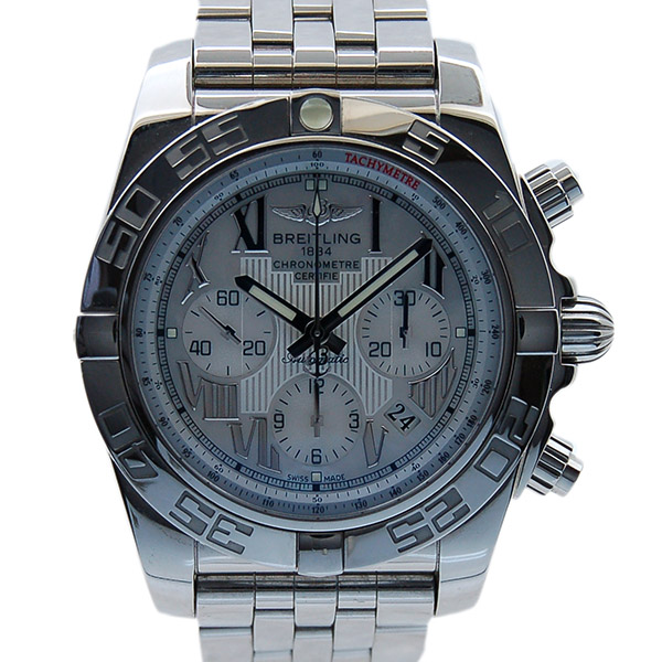 ブライトリング　BREITLING　クロノマット44　A011A91PA　パールローマ　SS　43,5mm　USED　中古