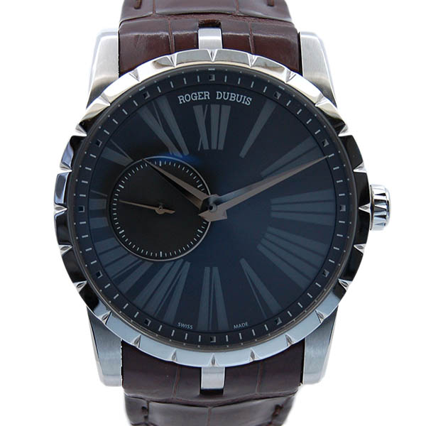 ロジェ・デュブイ　ROGER DUBUIS　エクスカリバー42　RDDBEX0353　グレー　USED　中古
