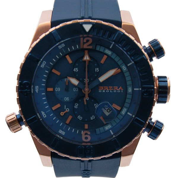 ブレラ　オロロジ  BRERA OROLOGI　ソットマリノ　BRDVC4707　ブルー　USED　中古