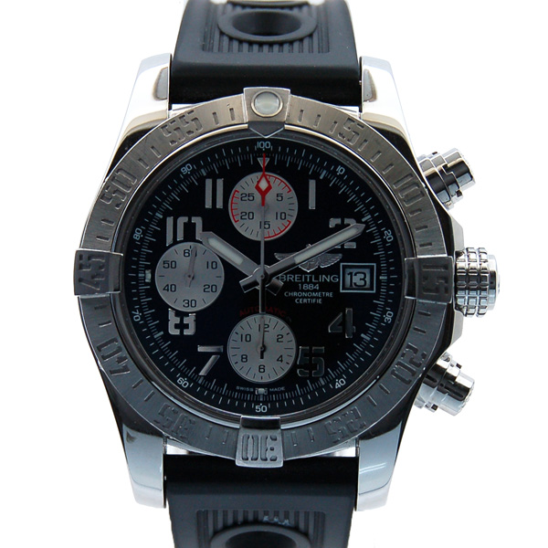 ブライトリング　BREITLING　アベンジャー2　A339B33ORC　43mm　ブラック　USED　中古