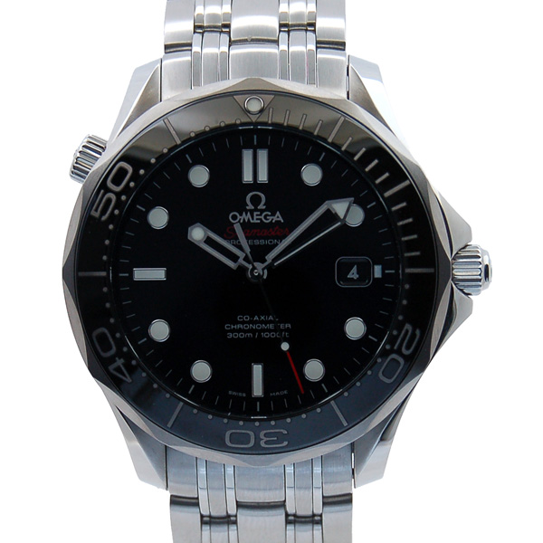 オメガ　OMEGA　シーマスター300　コーアクシャル　212.30.41.20.01.003　ブラック　41mm　USED　中古