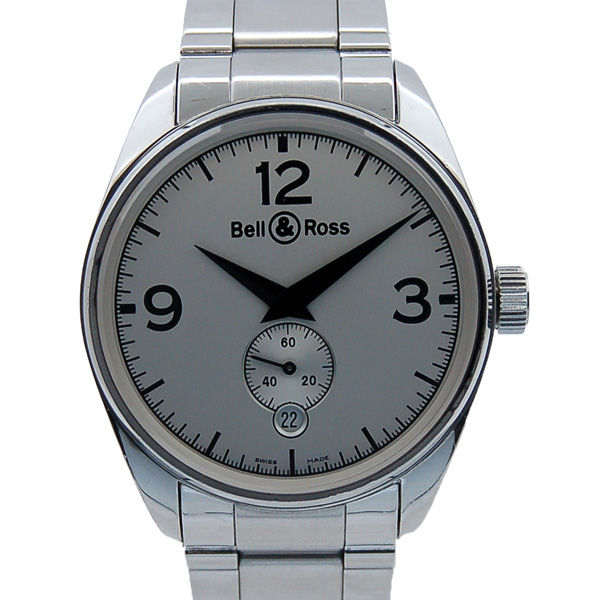 ベル＆ロス　BELL＆ROSS　ジュネバ　123　SS　37.5mm　シルバー　USED　中古