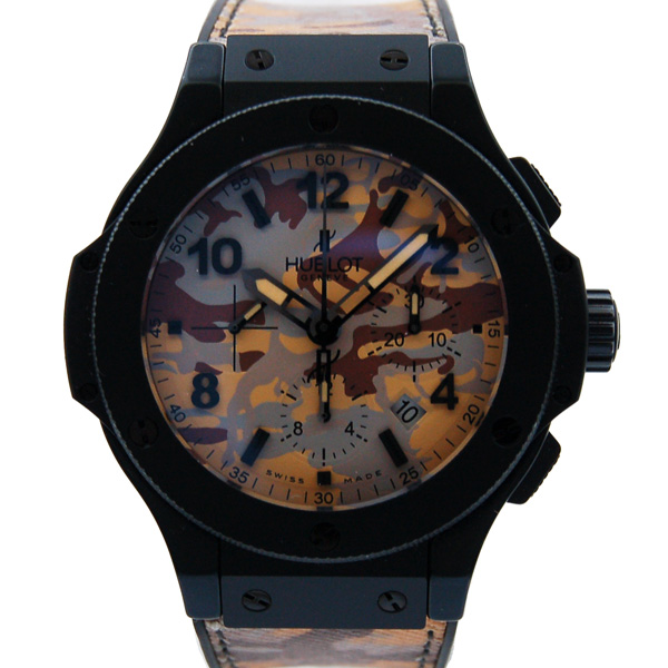 ウブロ　HUBLOT　ビッグバン　コマンドバン　デザート　301.CI.8710.NR　世界250本限定　44mm　USED　中古