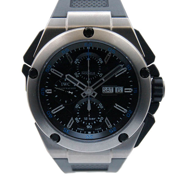 IWC　インジュニア　ダブルクロノグラフ　IW376501　45mm　チタン　USED　中古
