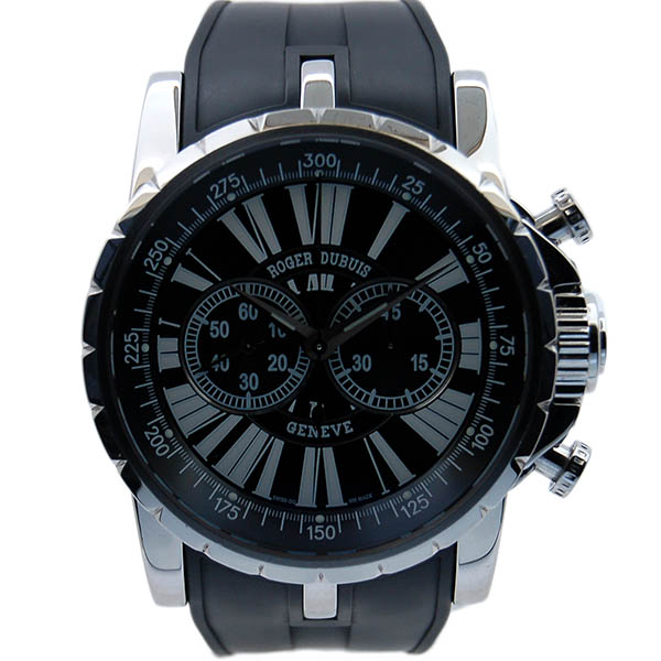 ロジェ・デュブイ　ROGER DUBUIS　EX45.78.9.9.71R エクスカリバー　クロノグラフ　USED　中古