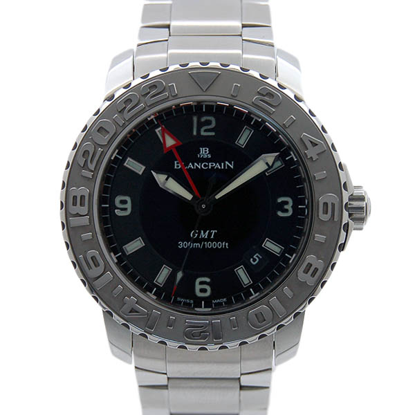 ブランパン　BLANC PAIN　トリロジーGMT　2250-1130-71　USED　中古