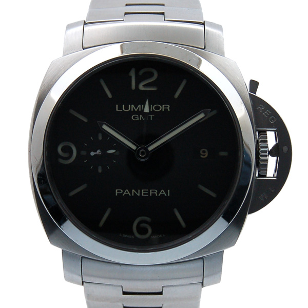 パネライ　PANERAI　ルミノール1950　3デイズ　GMT　PAM00329　44mm　自動巻　USED　中古