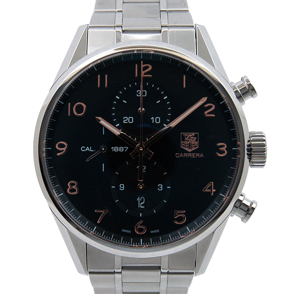 タグホイヤー　TAG HEUER　カレラクロノ1887　CAR2014.BA0796　SS　ブラック　金針　USED　中古