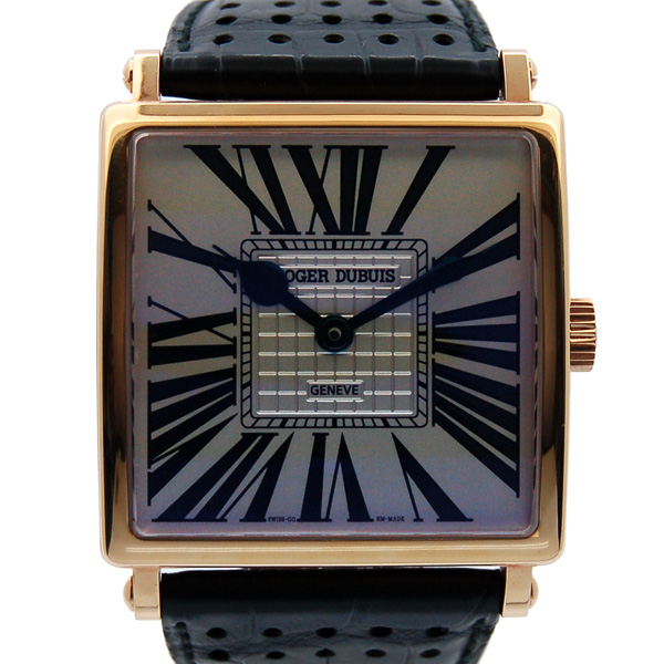 ロジェ・デュブイ　ROGER DUBUIS　ゴールデンスクエア　G43 57 5 G33.7A　世界28本限定　USED　中古
