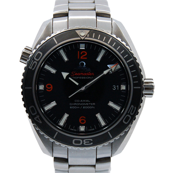 オメガ　OMEGA　プラネットオーシャン　232.30.42.21.01.003　ブラック　SS　42mm　USED　中古