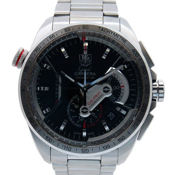 タグホイヤー　TAG HEUER　グランドカレラ　クロノグラフ　キャリバー36RS　CAV5115.BA0902　USED　中古