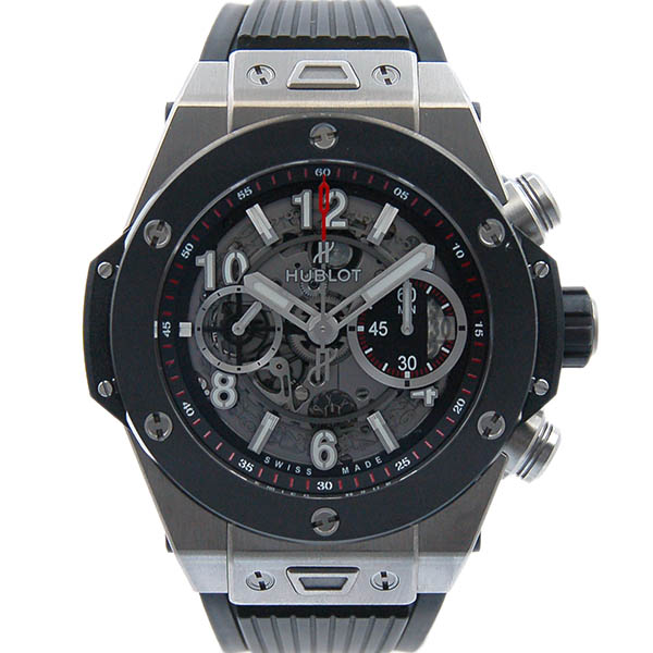 ウブロ　HUBLOT　ビッグバン　ウニコ　チタニウム　セラミック　411.NM.1170.RX　USED　中古