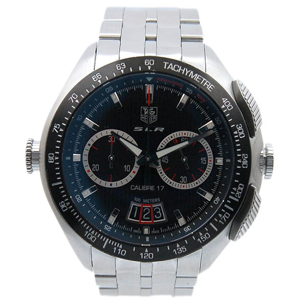 タグホイヤー　TAG HEUER　SLRクロノグラフ　CAG2010.BA0254　メルセデスベンツ　キャリバー17　SS　47mm　ブラック　USED　中古