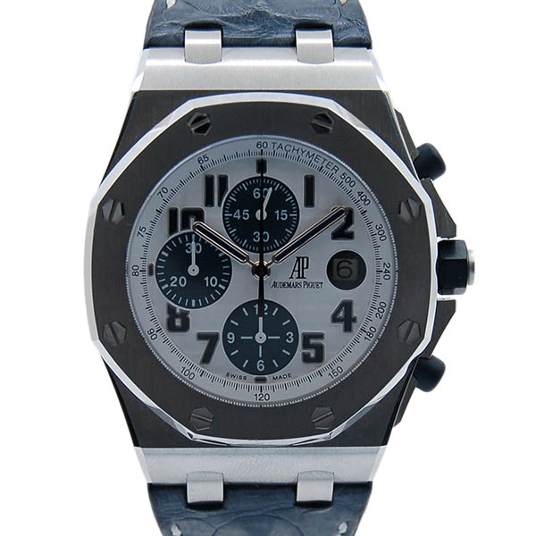 オーデマ・ピゲ　AUDEMARS PIGUET　ロイヤルオーク　オフショア　クロノグラフ　26170ST.OO.D305CR.01　革ベルト　USED　中古