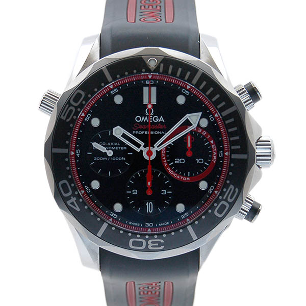 オメガ　OMEGA　シーマスター　コーアクシャルクロノグラフ　212.32.44.50.01.001　ETNZ　2013本限定　USED　中古