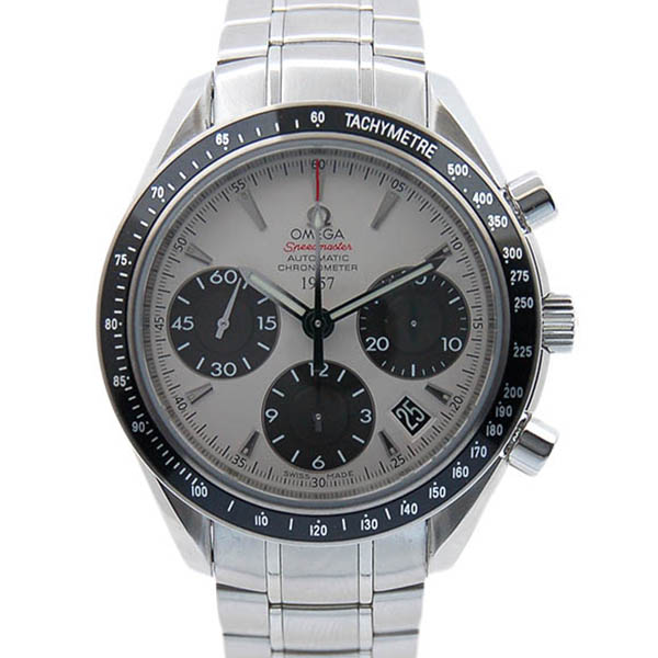 オメガ　OMEGA　スピードマスターオートマティックデイト　323.30.40.40.02.001　ホワイト　日本限定　未使用品