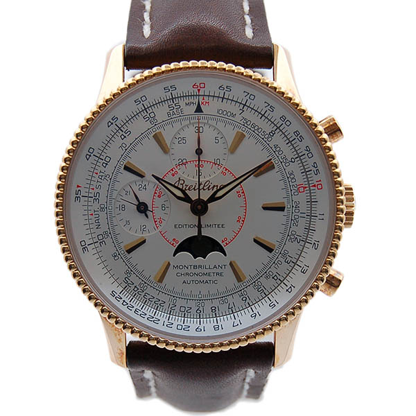 ブライトリング　BREITLING　ナビタイマー　モンブリラン　ムーンフェイズ　H230GMNWBA　日本100本限定　USED　中古