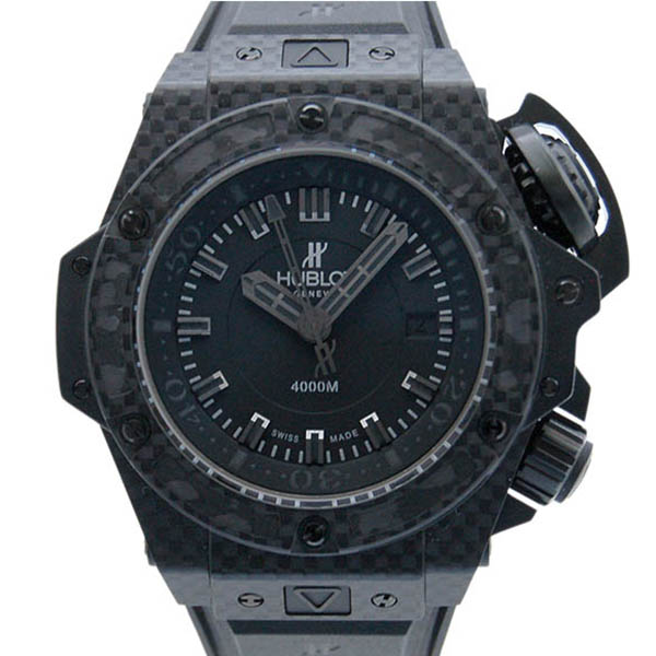 ウブロ　HUBLOT　キングパワー　オーシャノグラフィック4000　オールカーボン　731.QX.1140.RX　48mm　世界500本限定　USED　中古