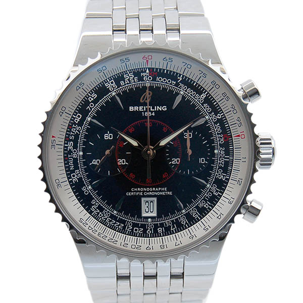 ブライトリング　BREITLING　モンブリランレジェンド　A234B71NP　自動巻　SS　ブラック　USED　中古