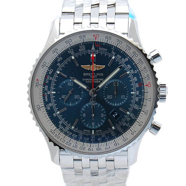 ブライトリング　BREITLING　ナビタイマー01　46mm　A017C89NP　SS　ブルー　新品アウトレット