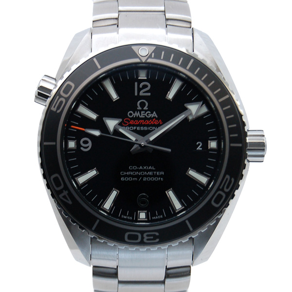 オメガ　OMEGA　プラネットオーシャン　232.30.42.21.01.001　ブラック　SS　42mm　未使用