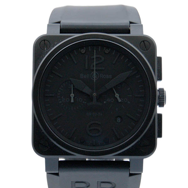 ベル＆ロス　BELL＆ROSS　BR03-94-PHANTOM　ファントム　クロノグラフ　PVD　42mm　USED　中古
