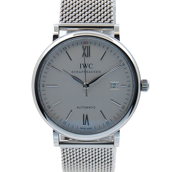 IWC　ポートフィノ　IW356505　SS　40mm　シルバー　USED　中古
