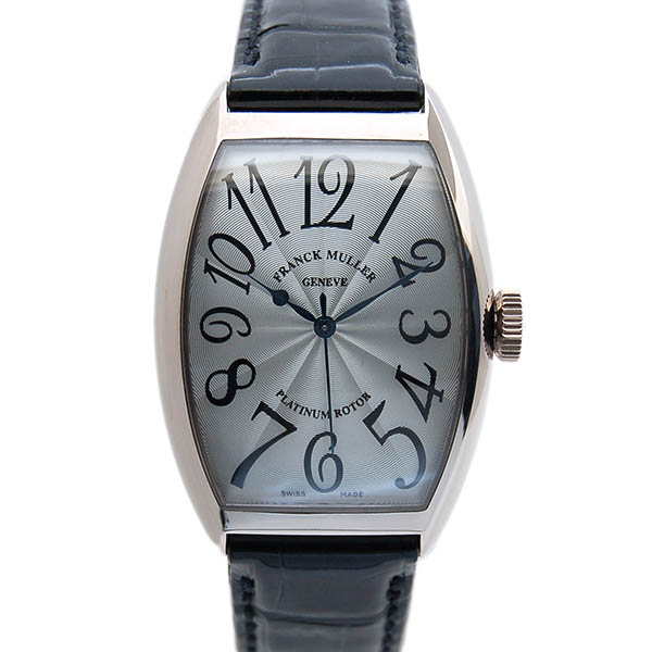 フランクミュラー　FRANCK MULLER　トノーカーベックス　5850SC　WG　シルバー　USED　中古