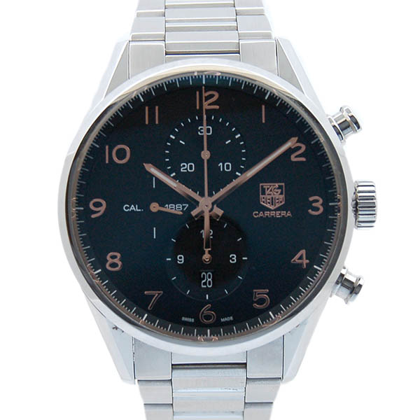 タグホイヤー　TAG HEUER　カレラクロノ1887　CAR2014.BA0799　SS　ブラック　金針　USED　中古